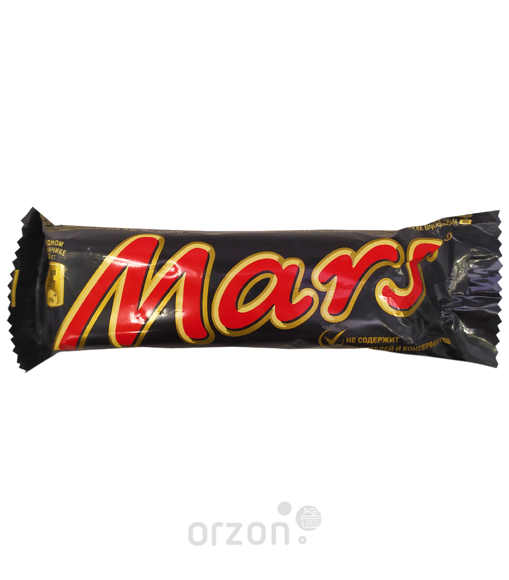 Батончик шоколадный "Mars" 50 гр от интернет магазина орзон