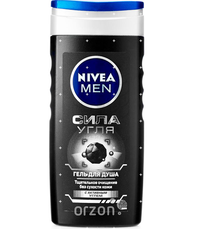 Гель для душа "NIVEA" Men Сила угля 250 мл от интернет магазина Orzon.uz