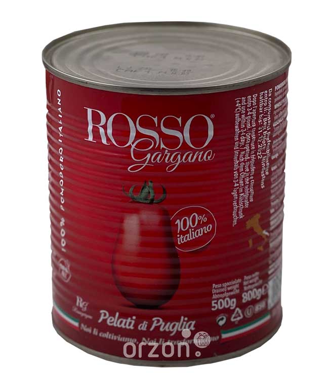 Томаты "Rosso" Pelati di Puglia очищенные ж/б 800 гр
