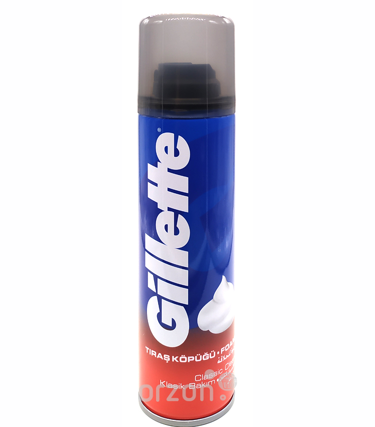 Пена для бритья "Gillette" Classic 200 мл от интернет магазина Orzon.uz