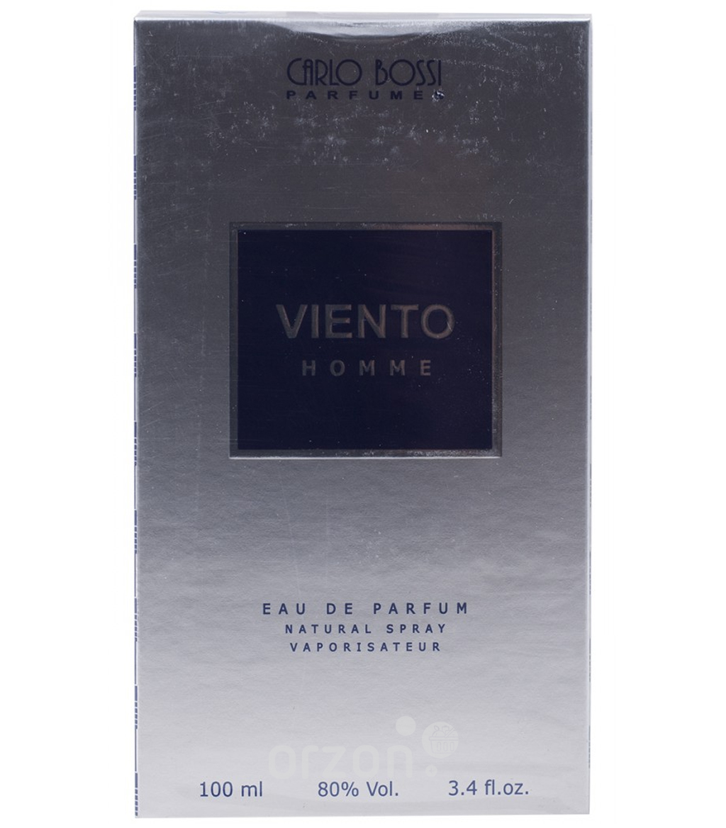 Парфюмерная вода "Carlo Bossi" VIENTO Homme 100мл от интернет магазина Orzon.uz
