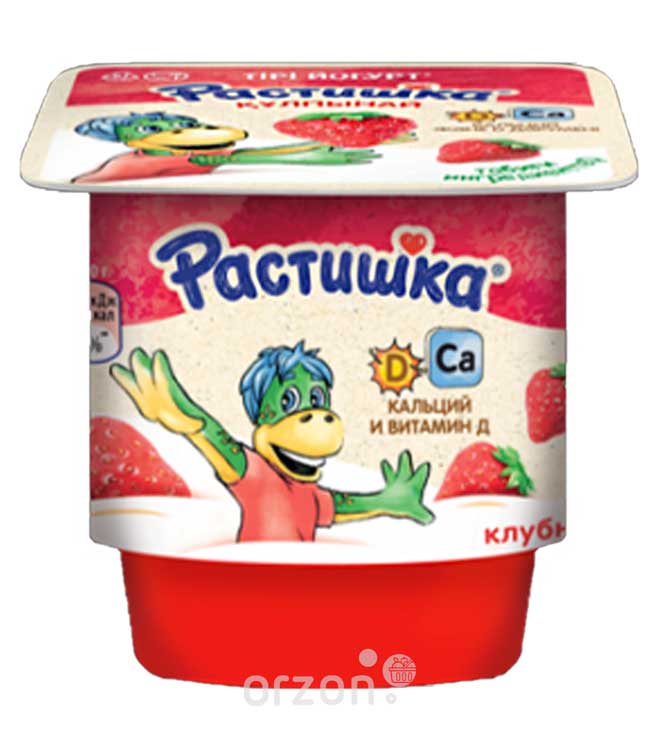Йогурт "RASTISHKA" Клубника 100 гр