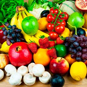 Фрукты, ягоды, овощи