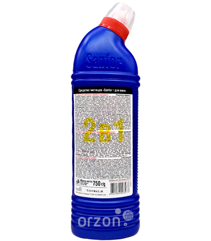 чистящее средство "sanfor" expert 2в1 лимонная свежесть 750 мл от интернет магазина orzon