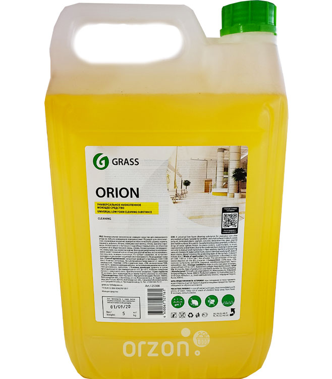 универсальное низкопенное моющее средство "grass" orion 5 кг от интернет магазина orzon
