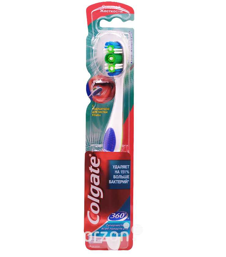 Зубная щетка "COLGATE" 360 1 шт от интернет магазина Orzon.uz
