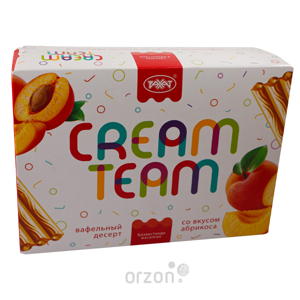 Вафельный десерт "Рахат" Cream Team Абрикос  к/у 195 г от интернет магазина орзон
