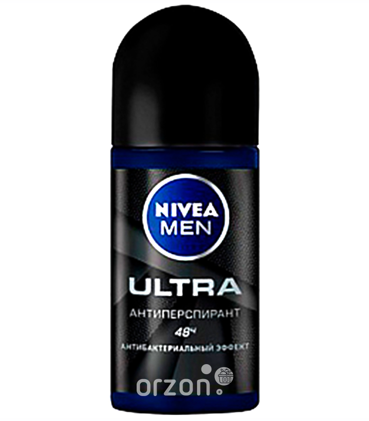 Дезодорант-шарик "NIVEA" Men Ultra 50 мл от интернет магазина Orzon.uz