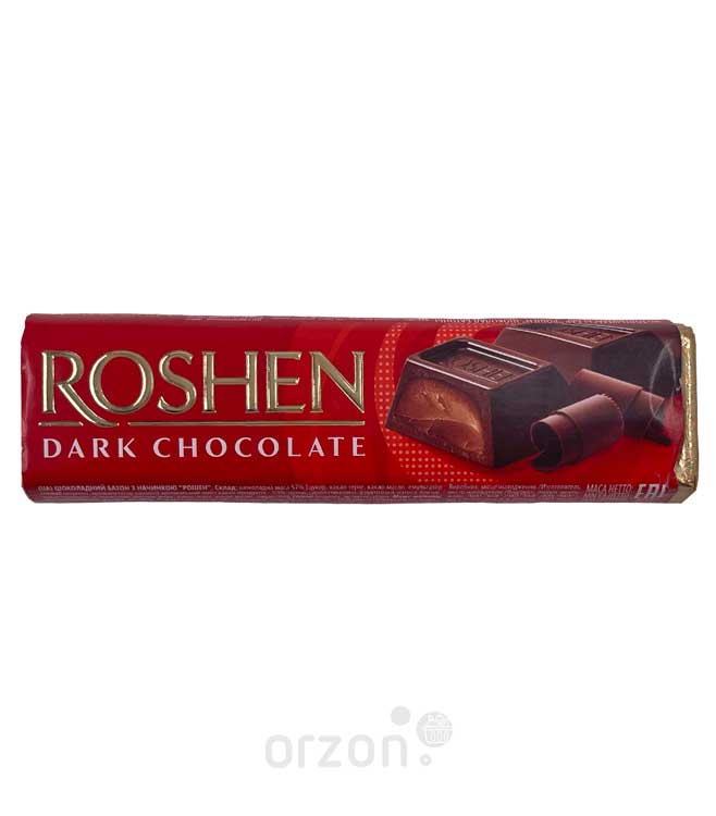 Батончик шоколадный "Roshen" с начинкой 43 гр от интернет магазина орзон