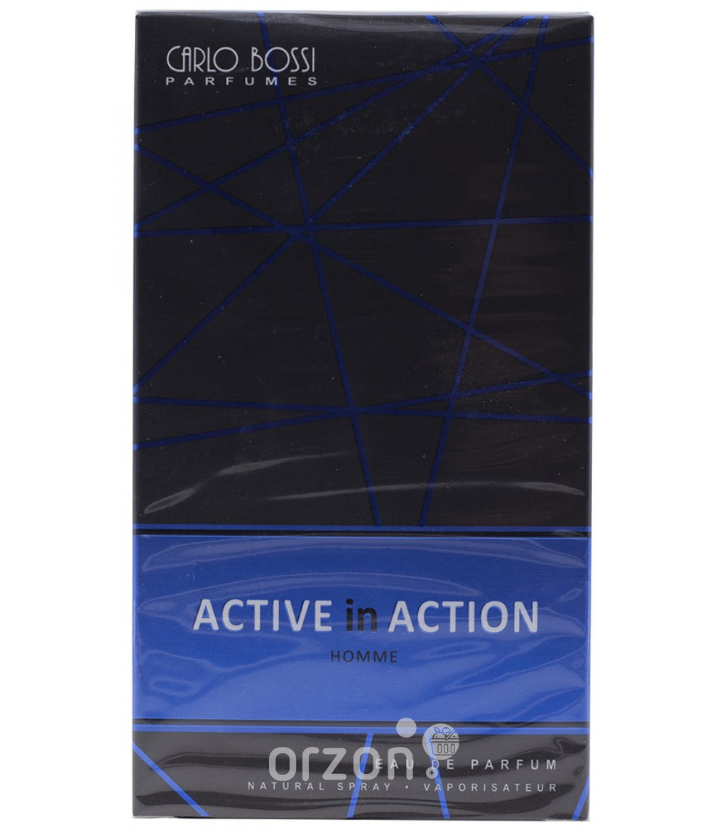 Парфюмерная вода "Carlo Bossi" Active in Action blue 100 мл от интернет магазина Orzon.uz