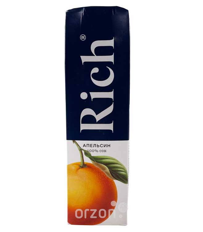 Сок "RICH" Апельсин 100% 1 л от интернет магазина орзон