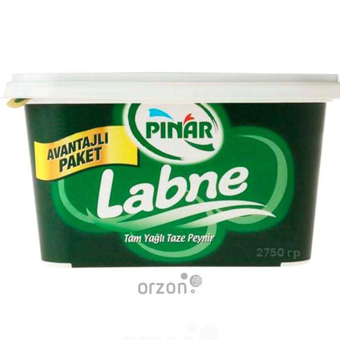 Сыр плавленый "Pinar" Labne 2750 гр ведро