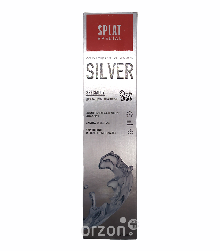 Зубная Паста "Splat" Silver 75 мл от интернет магазина Orzon.uz