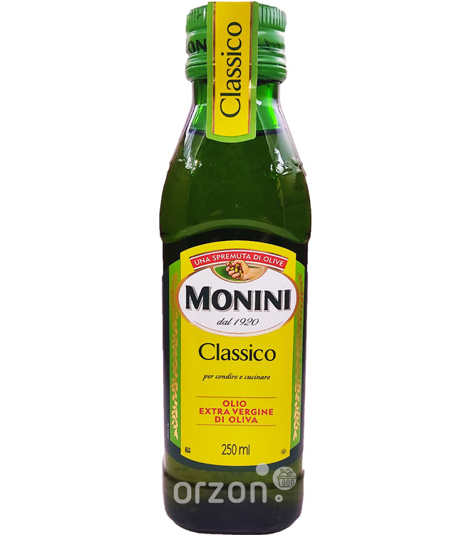 Оливковое масло "Monini" Classico Extra Virgin с/б 250 мл от интернет магазина орзон