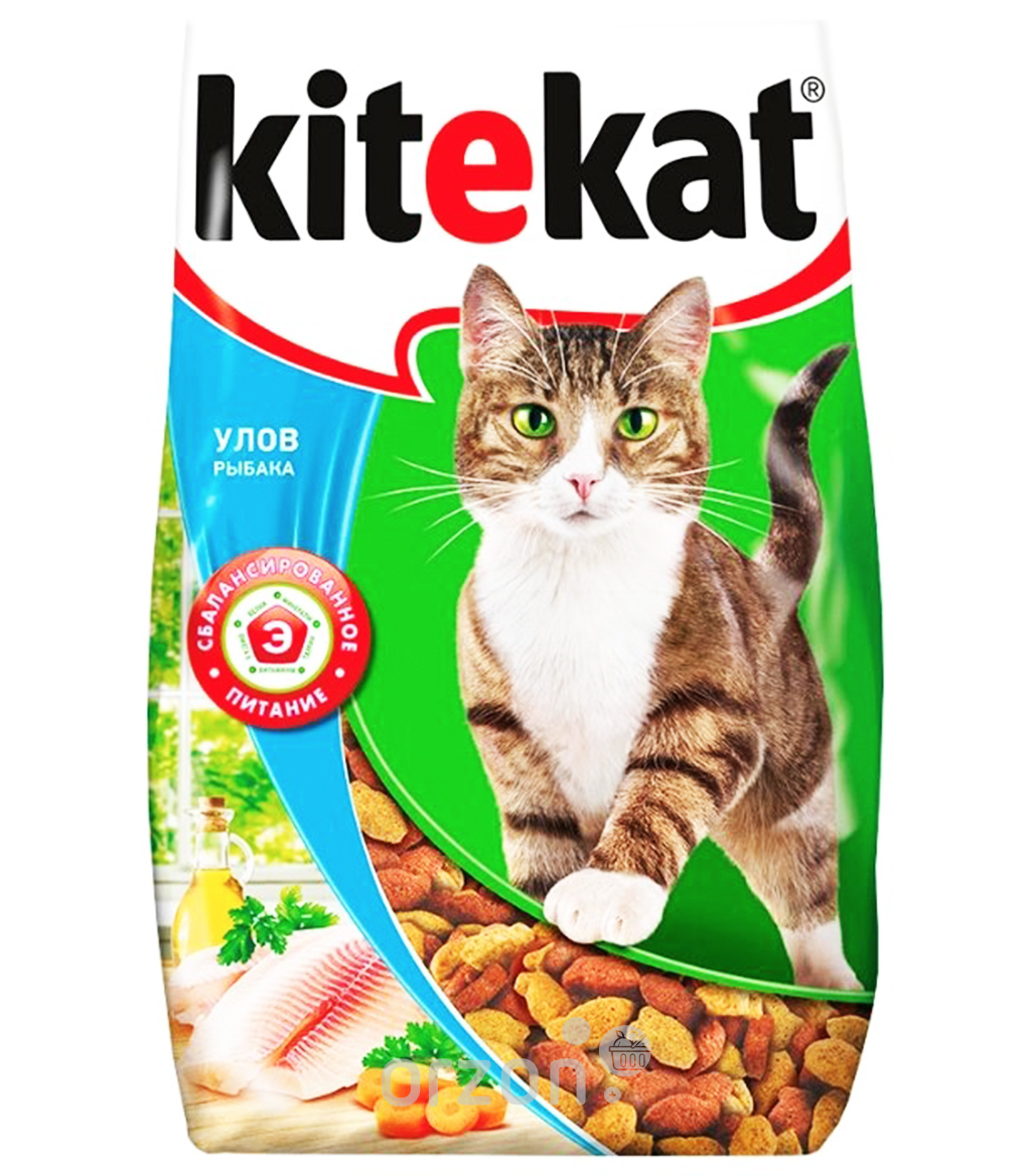 Корм для кошек "KiteKat" Улов рыбака 1,9 кг
