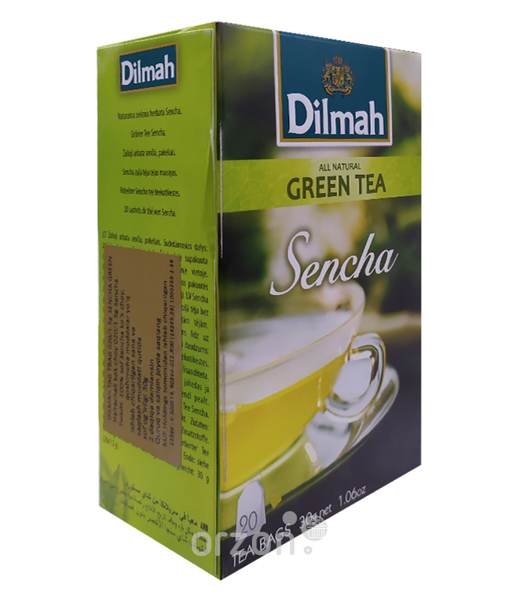Чай зелёный "Dilmah" Sencha 1,5гр/20 пак от интернет магазина орзон