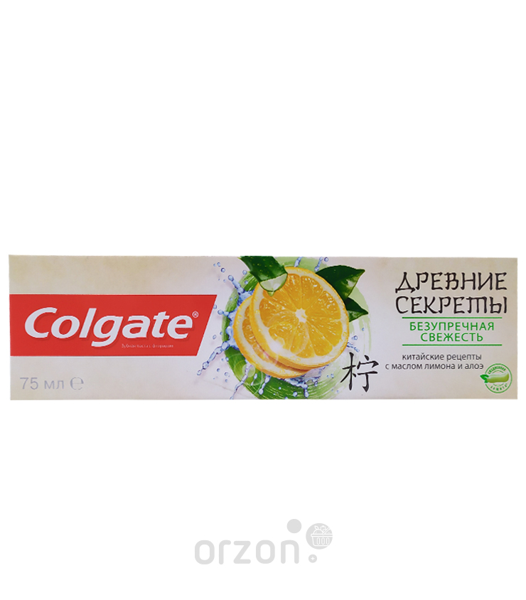 Зубная паста "COLGATE" Древние секреты Лимон и Алоэ 75 мл от интернет магазина Orzon.uz