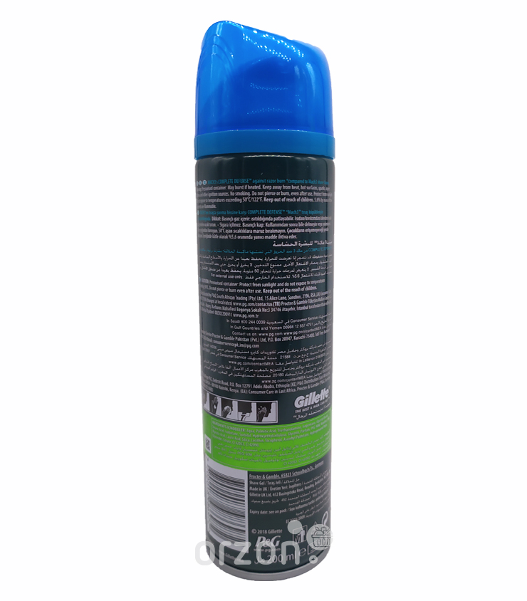 Гель для бритья "Gillette" Mach3 Sensitive 200 мл от интернет магазина Orzon.uz
