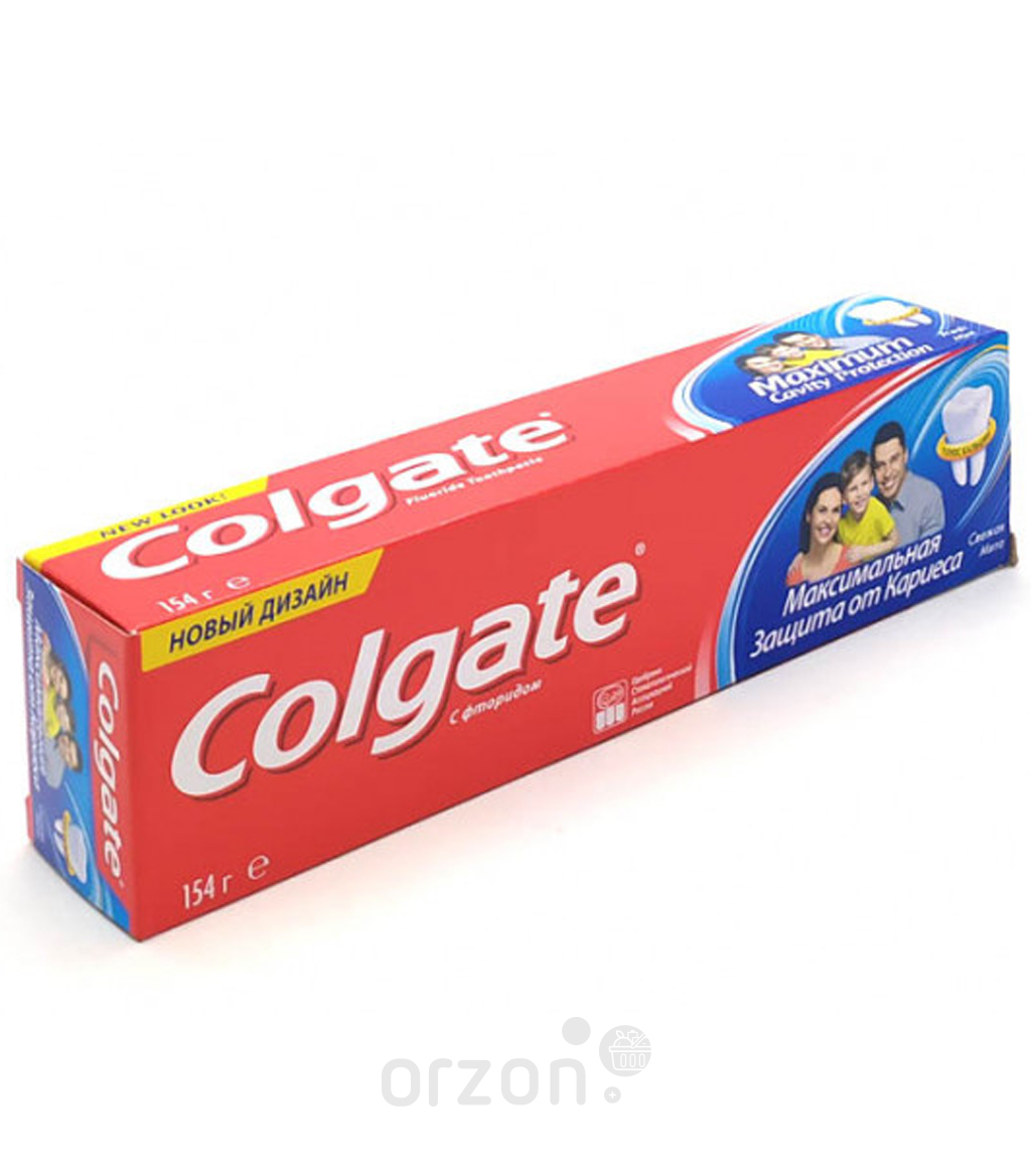 Зубная Паста "COLGATE" Свежая мята 100 мл от интернет магазина Orzon.uz