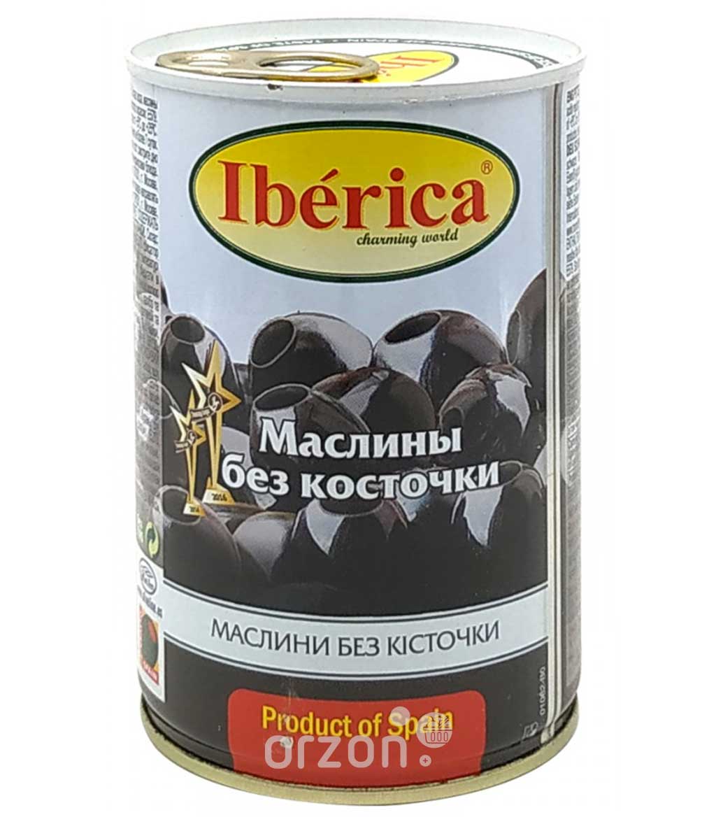 Маслины "Iberica" без косточки крупные 432 мл  от интернет магазина Orzon.uz