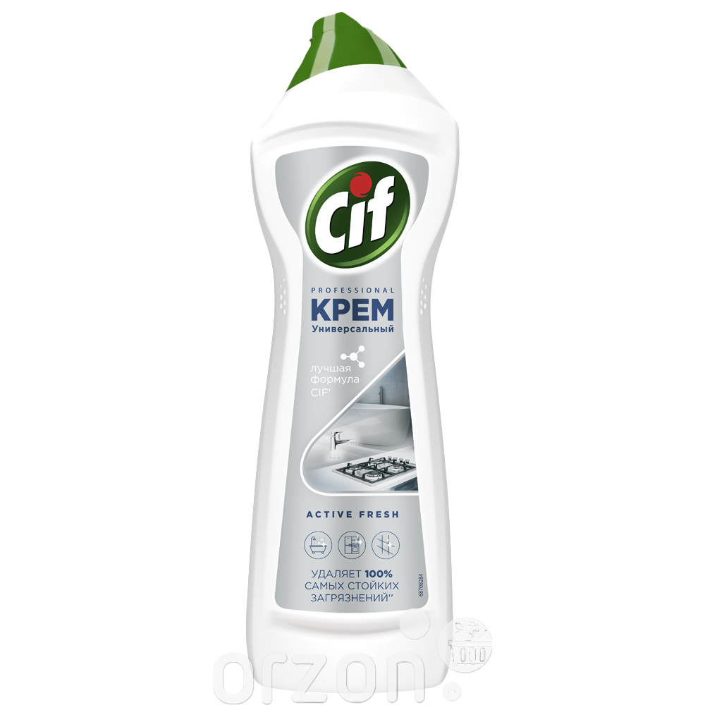 чистящий крем "cif" active fresh 750 мл от интернет магазина orzon