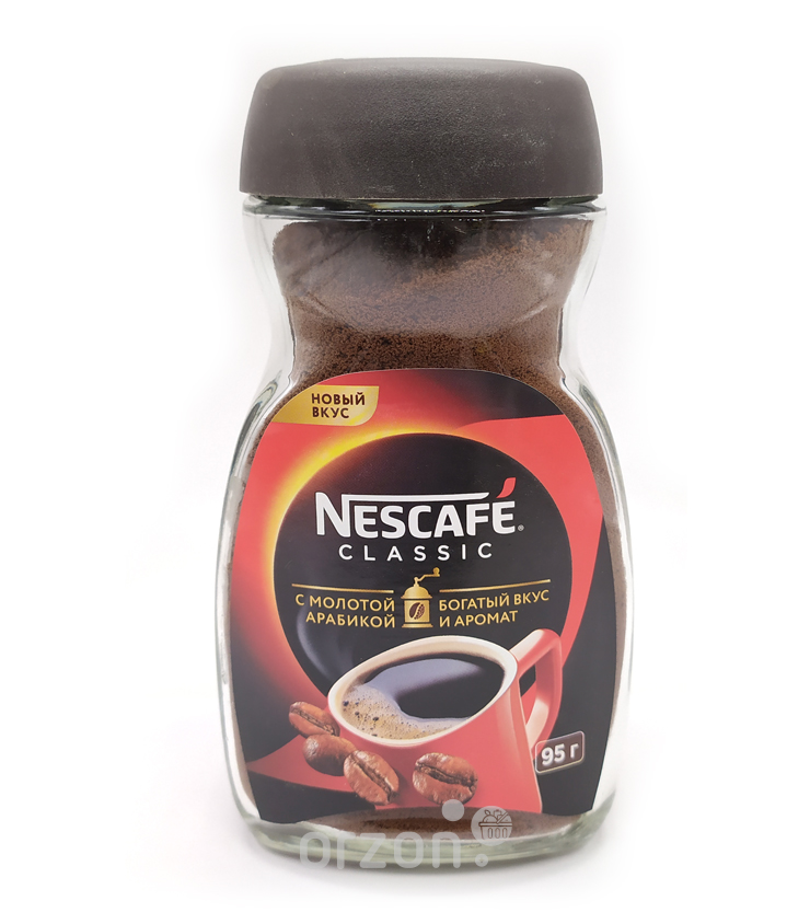 Кофе "NESCAFE" Classic Молотый с Арабикой с/б 95 гр от интернет магазина орзон