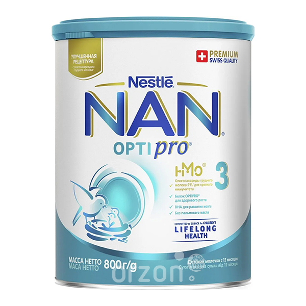 Молочная смесь "NAN" 3 Optipro - 800 гр