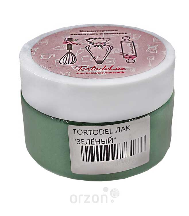 Краситель лак "Tortodel" Зелёный 20 гр