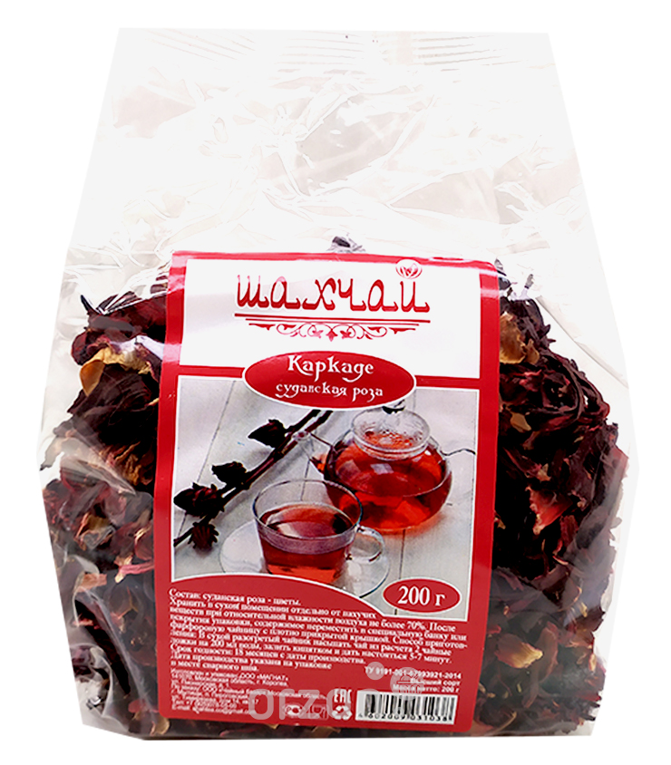 Чай "Шахчай" Каркаде суданская роза 200 гр от интернет магазина орзон