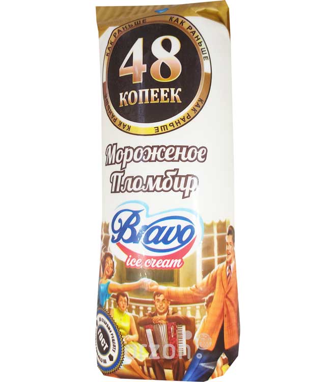 Мороженое "Agro Bravo" 48 Копеек  1000 гр