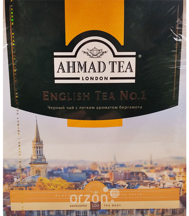 Чай чёрный "Ahmad Tea" English №1 Horeca 100 пак от интернет магазина орзон