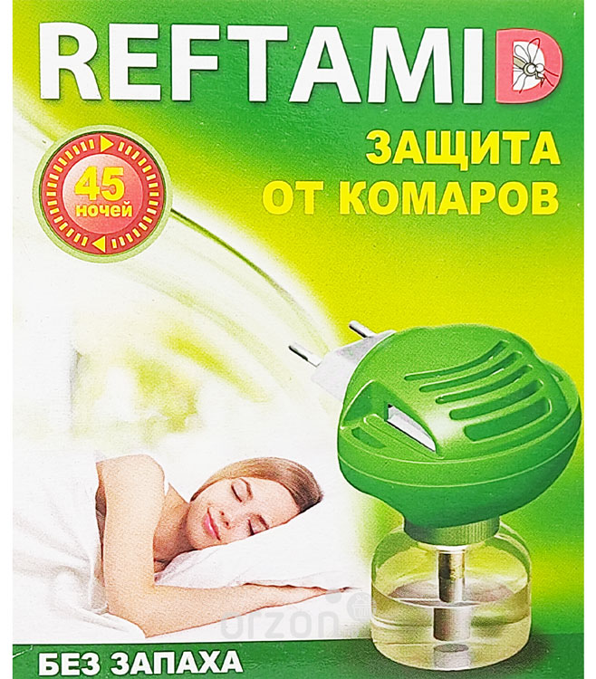 Электрофумигатор "Reftamid" 45 ночей + жидкость