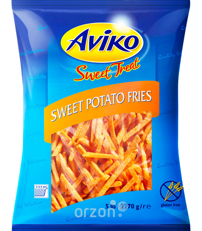Картофель фри сладкий "Aviko" Sweet Potato 2270 гр с доставкой на дом | Orzon.uz