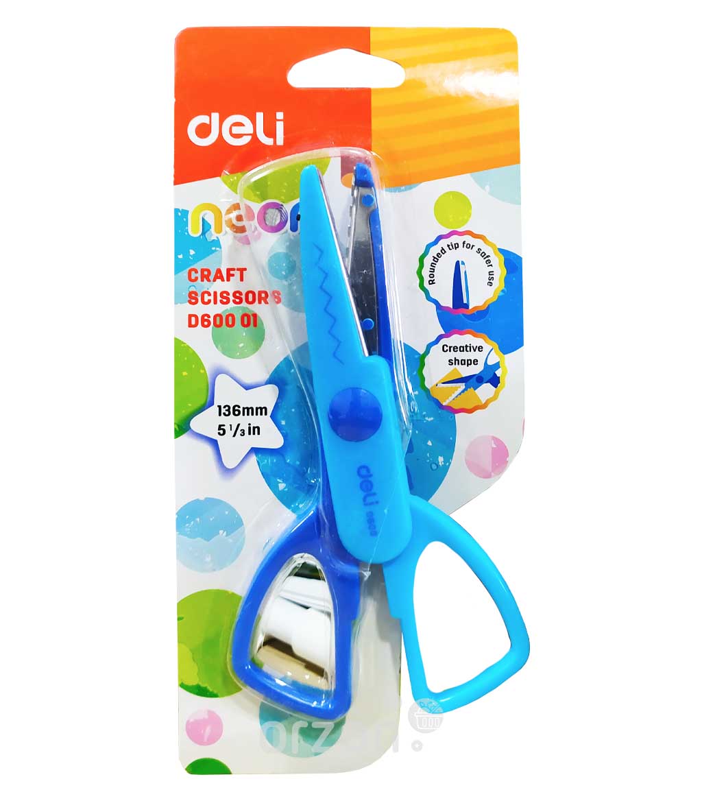 Ножницы "Deli" Neon детские (D600 01) 136 мм