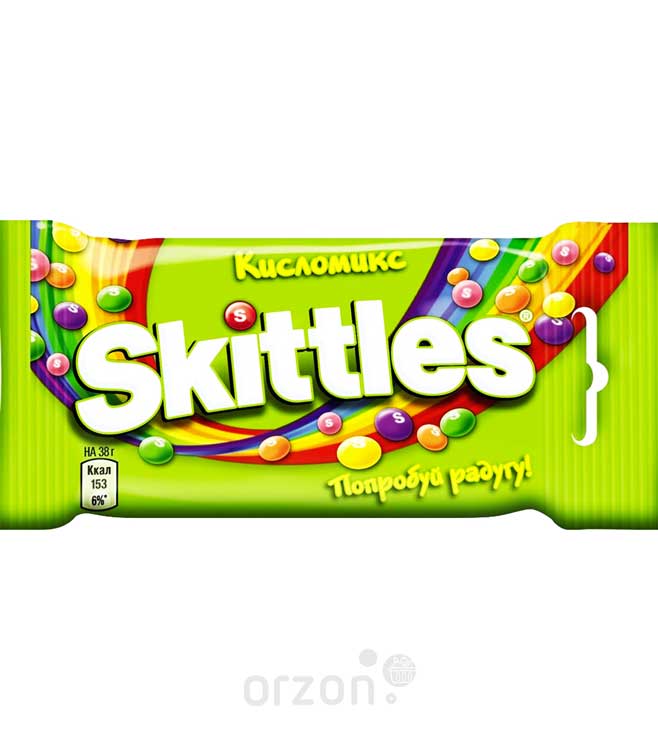 Драже "Skittles" Кисломикс 38 гр от интернет магазина орзон
