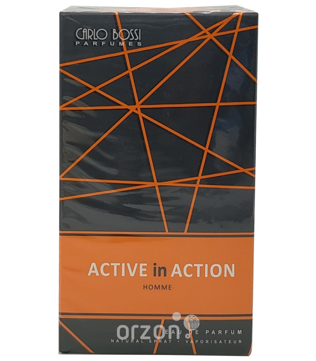 Парфюмерная вода "Carlo Bossi" Active in Action Orange 100 мл от интернет магазина Orzon.uz
