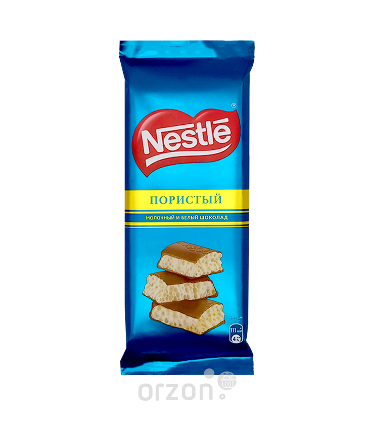 Молочный пористый шоколад Nestle