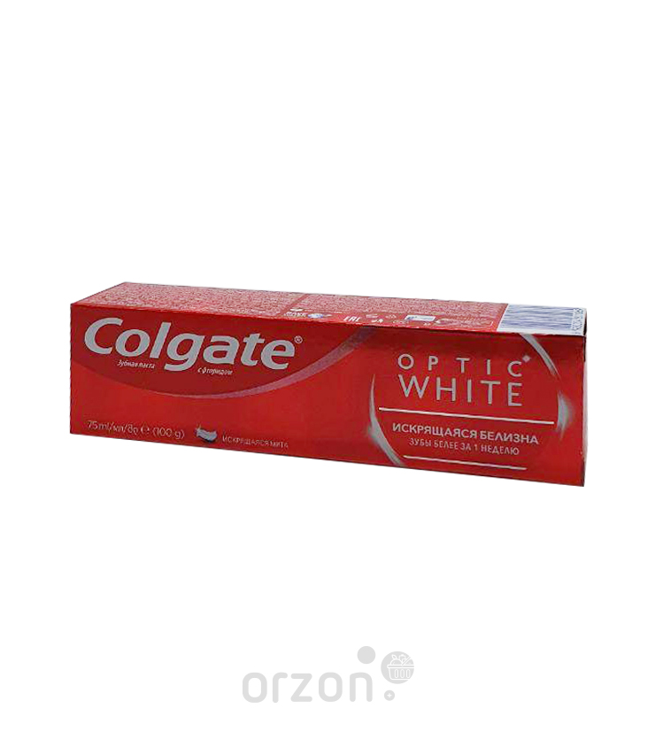 Зубная Паста "COLGATE" Optic White 75 мл от интернет магазина Orzon.uz