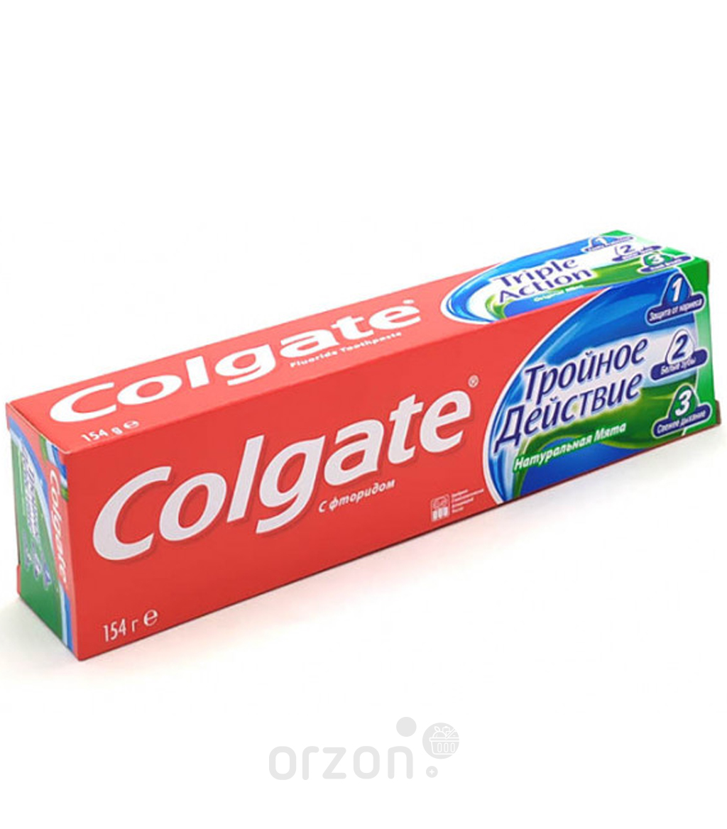 Зубная Паста "COLGATE" Тройное действие 100 мл от интернет магазина Orzon.uz