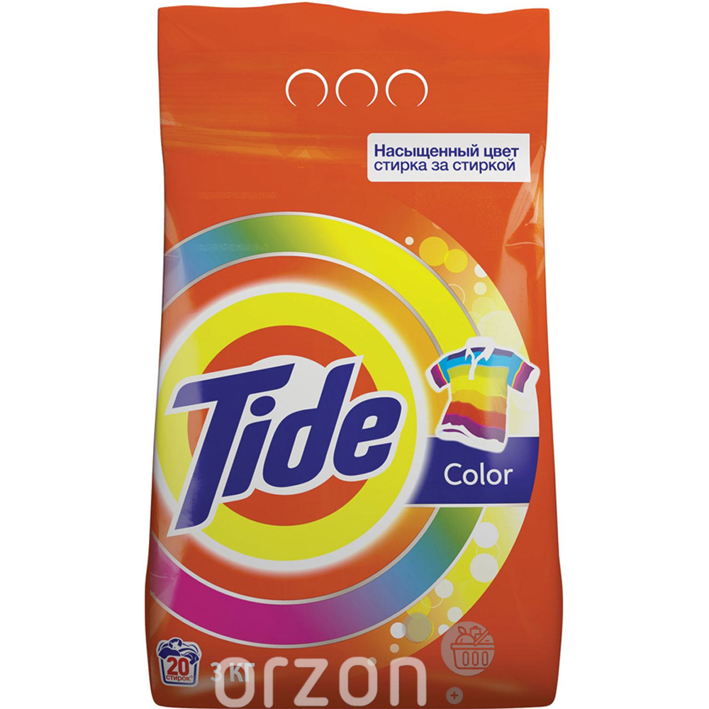 Стиральный порошок "Tide" Color 3кг от интернет магазина orzon