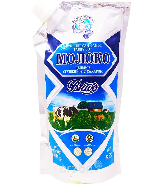Сгущенное молоко "Agro Bravo" цельное с сахаром  Дой-пак 500 гр в Самарканде ,Сгущенное молоко "Agro Bravo" цельное с сахаром  Дой-пак 500 гр с доставкой на дом | Orzon.uz