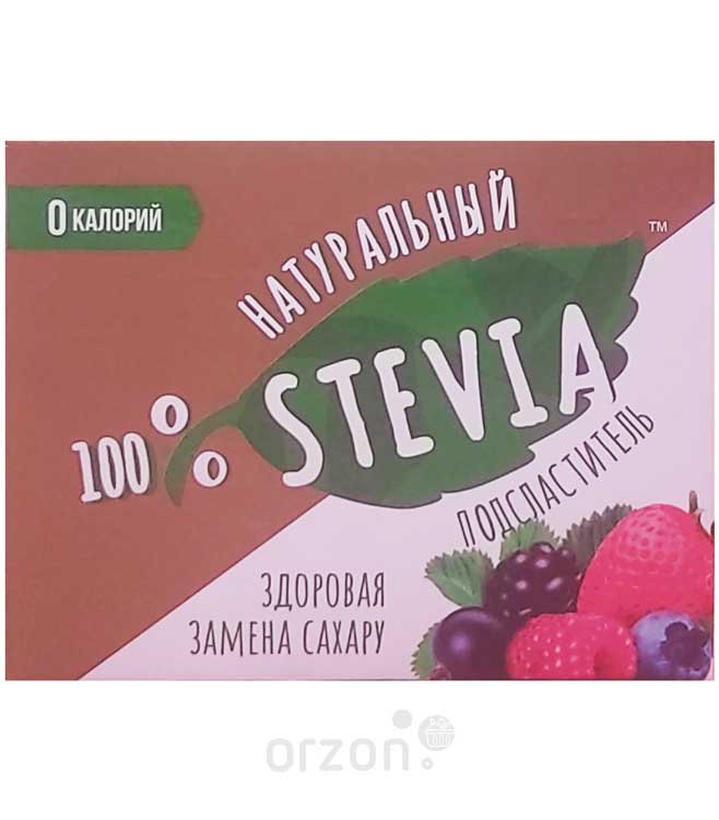 Подсластитель "Stevia" Натуральный на основе стевии 10 саше с доставкой на дом | Orzon.uz