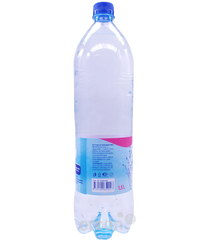 Вода "NESTLE" Pure Life газированная 1,5 л от интернет магазина орзон