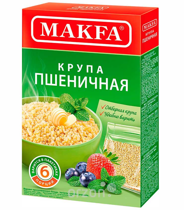 Крупа "Makfa" Пшеничная к/у 400 гр от интернет магазина орзон