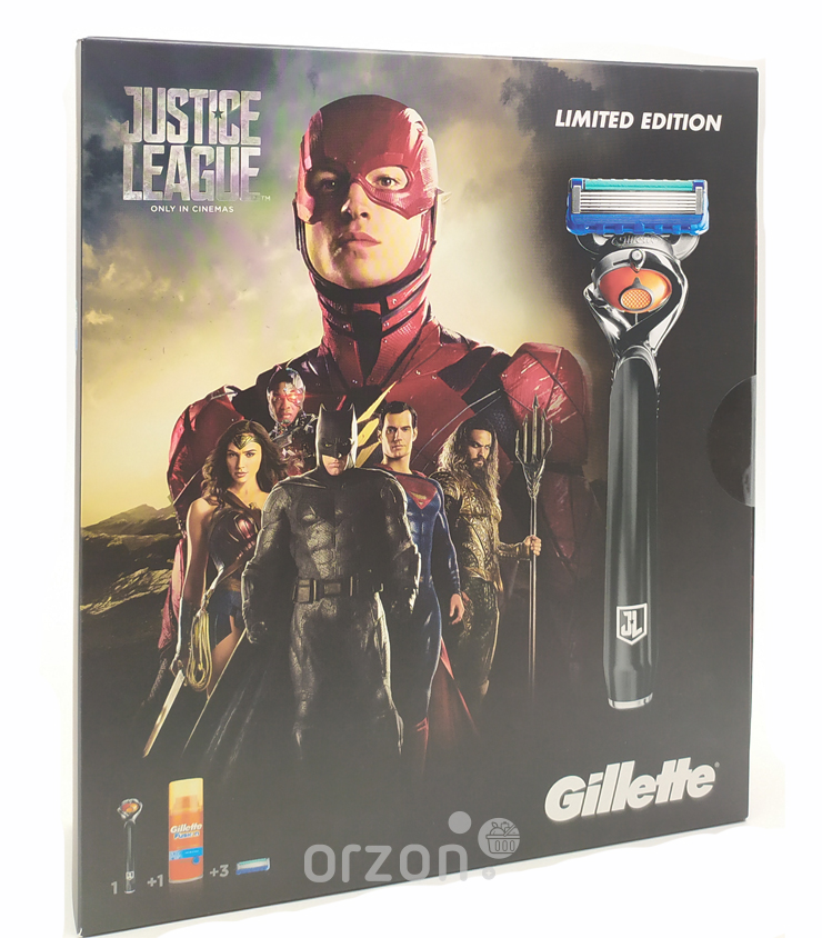 Набор мужской "Gillette" Fusion Proglide Justice от интернет магазина Orzon.uz