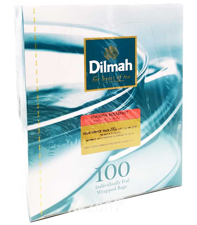 Чай черный "Dilmah" HORECA English Breakfast 2гр х 100 пак. от интернет магазина орзон