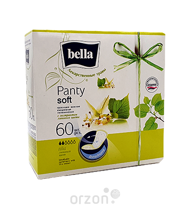 Прокладки "Bella" Panty Soft Tilia к/у 60 шт. от интернет магазина Orzon.uz