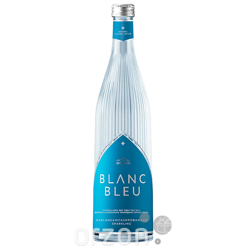 Вода "Blanc Bleu" Газированная с/б 0,7 л от интернет магазина орзон