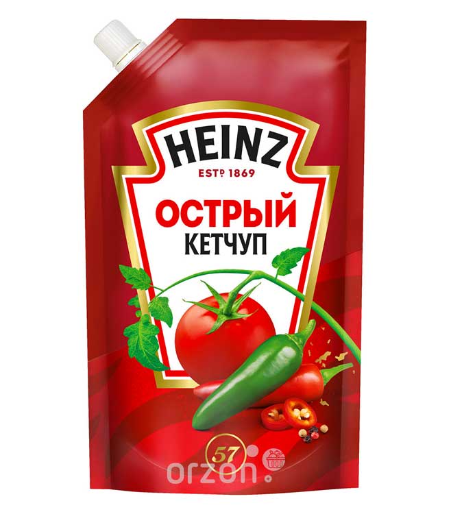 Кетчуп "Heinz" Острый м/у 320 гр