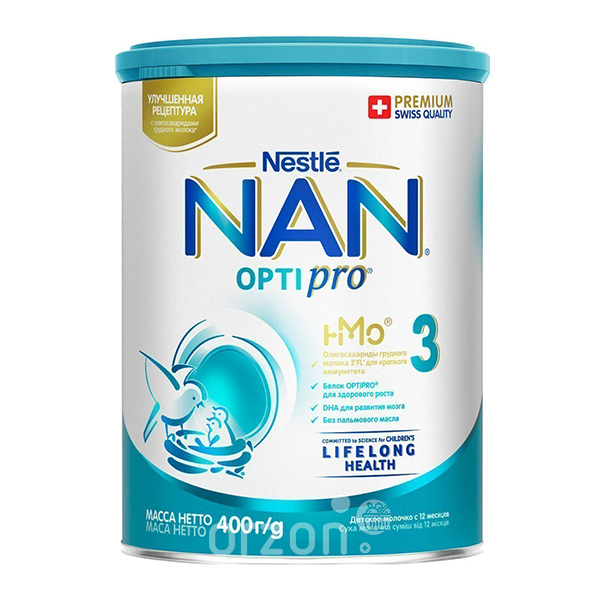 Молочная смесь "NAN" 3 Optipro - 400 гр